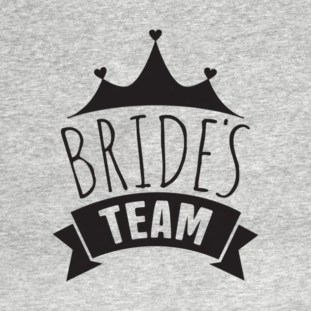 bride's team Shirt by A&P